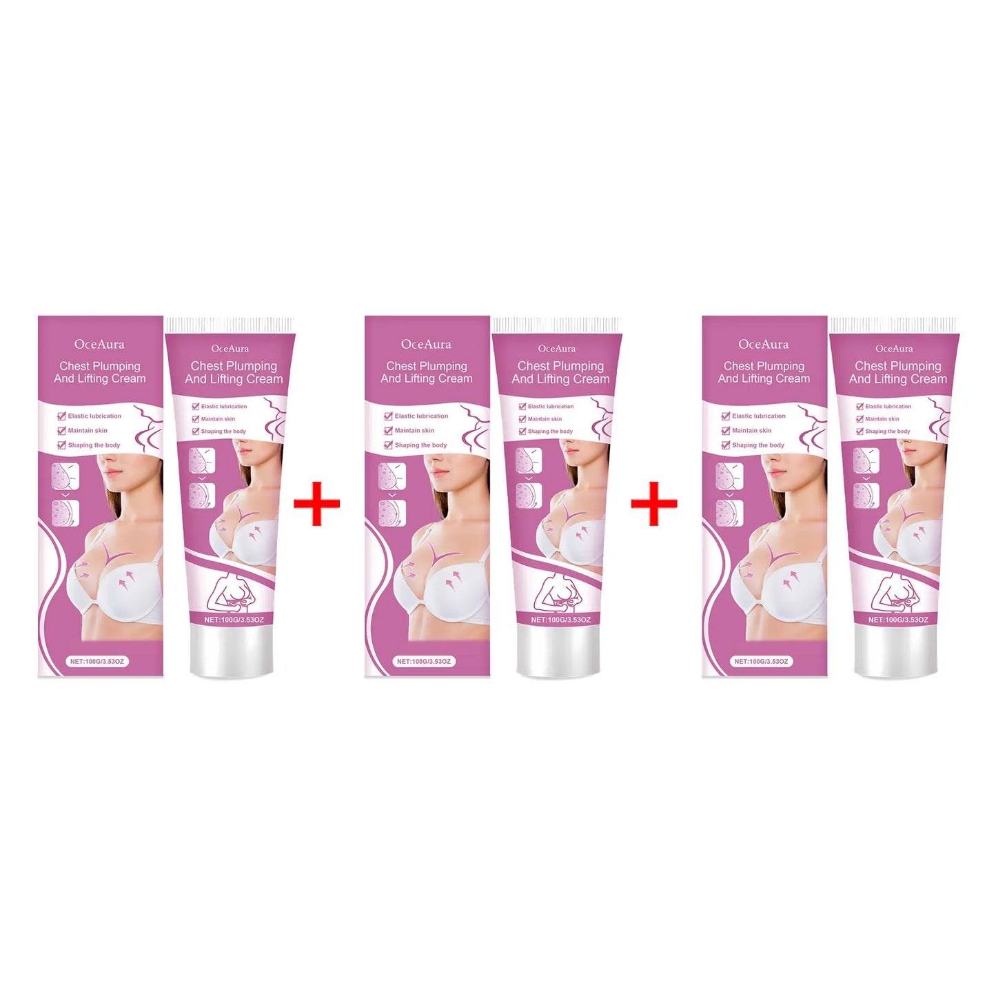 Chest Plumping Lifting Cream Enlargement Size up Enhancenment Improve Breast Flat Sagging Bust Firming Massage Boob Growth Cream