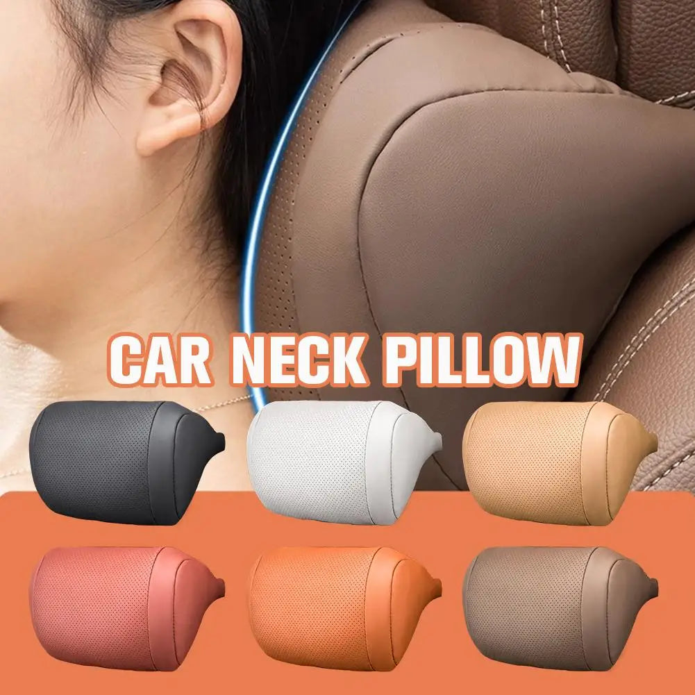 Memory Foam Car Headrest Neck Support Breathable Easy To Install Multiple Colors Available Car Accessory Headrest