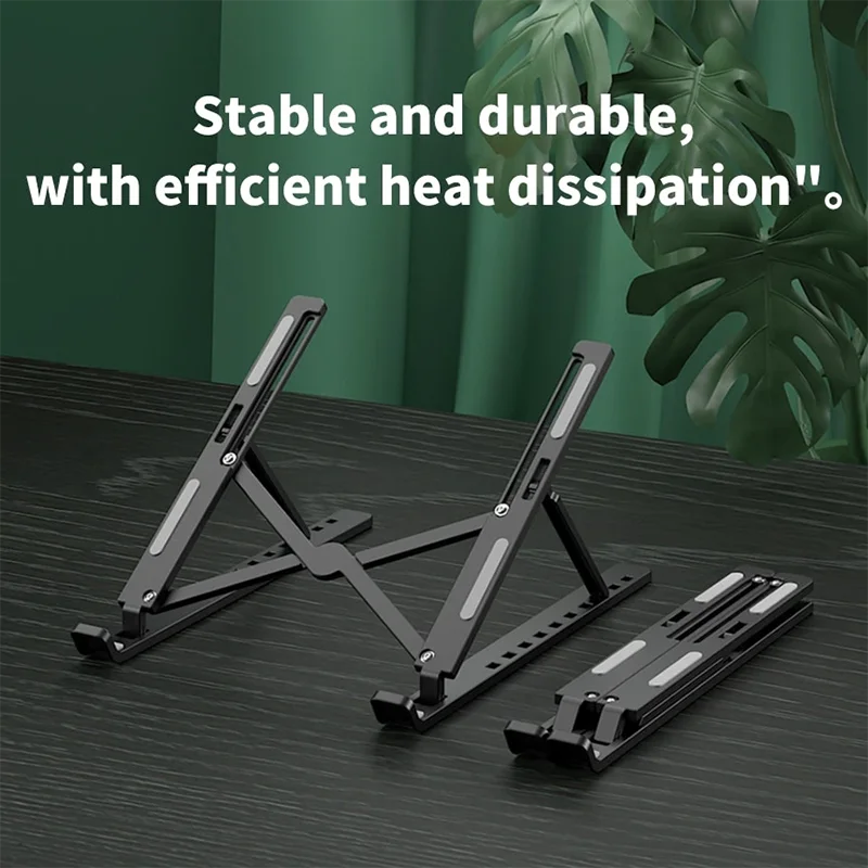 Foldable Laptop Stand Adjustable Portable Notebook Bracket Support Base ABS Holder For Macbook Air Pro Accessories Convenient