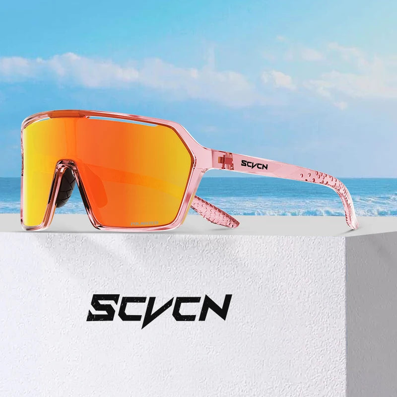 SCVCN Hot Photochromic Cycling Sunglasses MTB Glasses Outdoor Bike Cycling UV400 Eyewear Men Women Bicycle Sports Hiking Glasses
