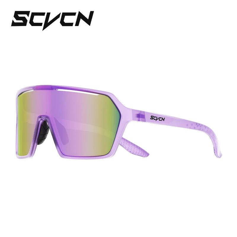 SCVCN Hot Photochromic Cycling Sunglasses MTB Glasses Outdoor Bike Cycling UV400 Eyewear Men Women Bicycle Sports Hiking Glasses