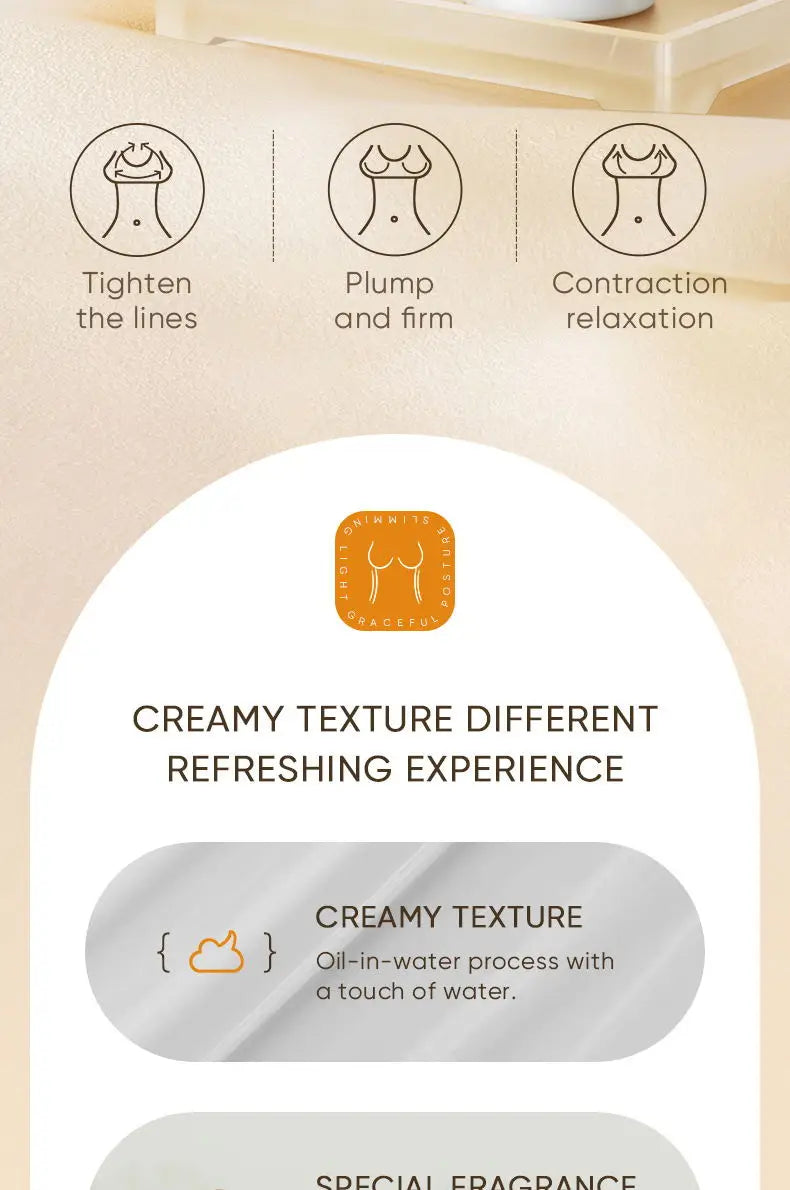 Fast Growth Breast Enlargement Cream Lift Firm Breast Improve Sagging Massage Chest Rapidly Body Moisturizing Smooth Bright Care