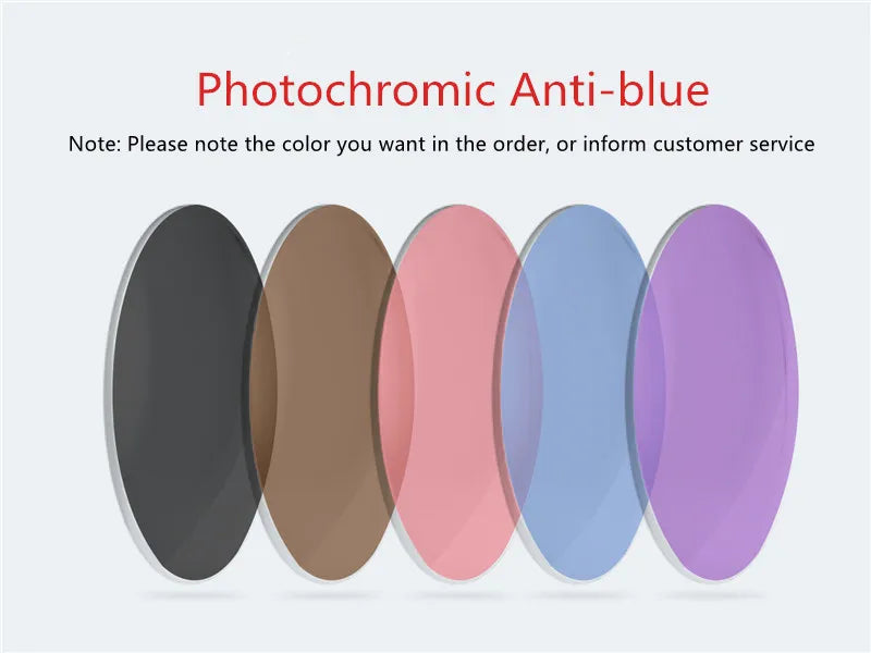 MR-8 Photochromic Lenses 1.56 1.61 1.67 Aspheric Optic Prescription Transition Sunglasses Colour Lens Myopia Presbyopia Eyewear