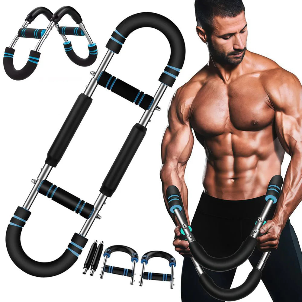Twister Arm Trainer Adjustable Chest Workout Equipment Arm Trainer Forearm Triceps Chest Expander Portable Fitness Equipment