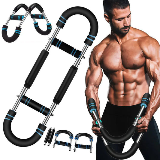 Twister Arm Trainer Adjustable Chest Workout Equipment Arm Trainer Forearm Triceps Chest Expander Portable Fitness Equipment