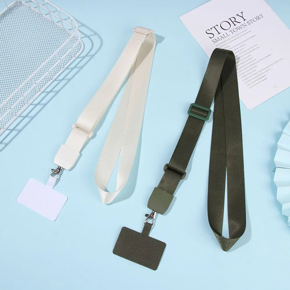 Neck Strap Lanyard for Mobile Phone Rope Anti-lost Keys Mobile Phone Straps Holder Neck Strap Hang Rope Lanyard Patch Card
