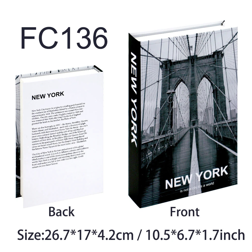 Luxury Home Decoration Fake Book Fashion Living Room Decoration Coffee Table Bedroom Interior Items Modern Book Box Decoration