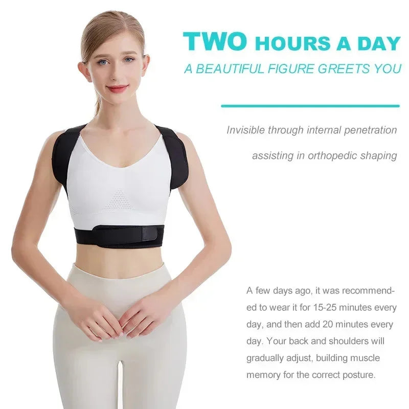 Corrective Men's And Women's Back Belt for Back Pain And Spine Problems Supportive Health Care Fitness Equipment