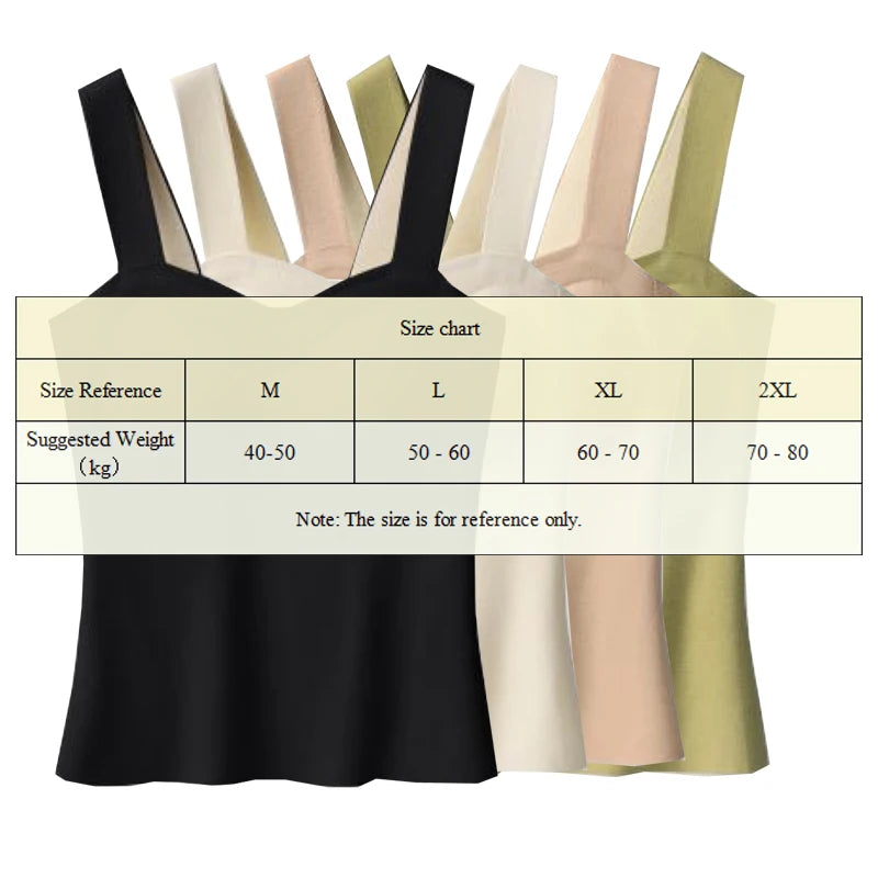 Autumn Winter Woman Thermal Underwear Lady Camisole Warm Top Vest Undershirt Female Lingerie Soft High Elastic With Bra Padded