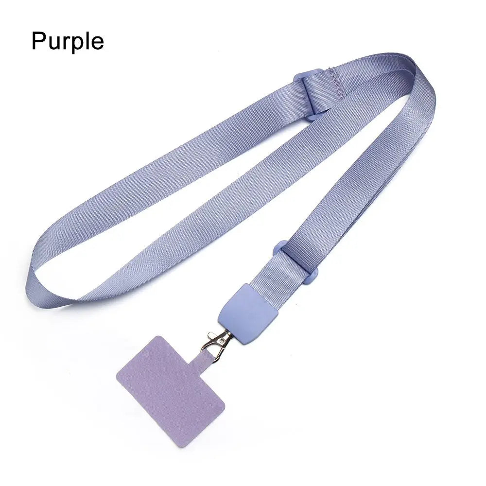 Neck Strap Lanyard for Mobile Phone Rope Anti-lost Keys Mobile Phone Straps Holder Neck Strap Hang Rope Lanyard Patch Card