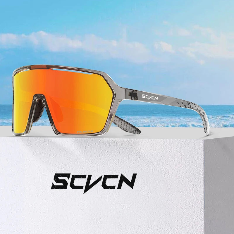 SCVCN Hot Photochromic Cycling Sunglasses MTB Glasses Outdoor Bike Cycling UV400 Eyewear Men Women Bicycle Sports Hiking Glasses
