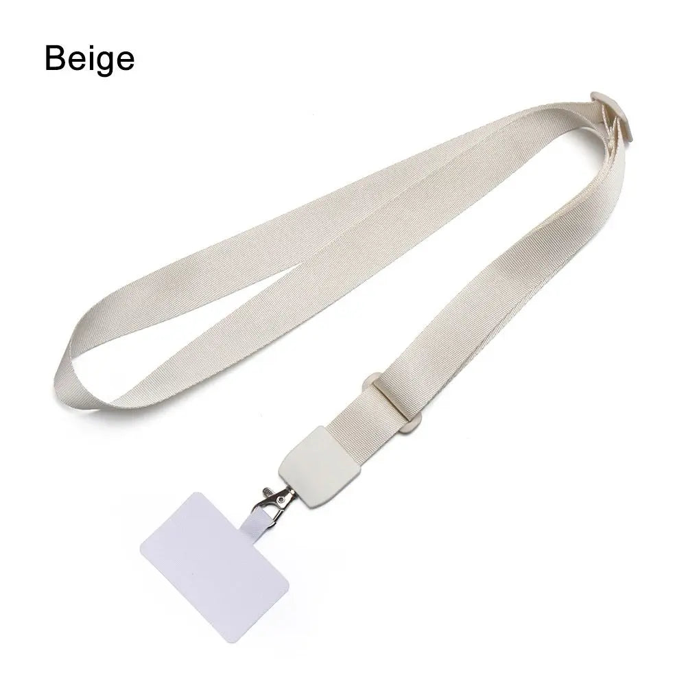 Neck Strap Lanyard for Mobile Phone Rope Anti-lost Keys Mobile Phone Straps Holder Neck Strap Hang Rope Lanyard Patch Card