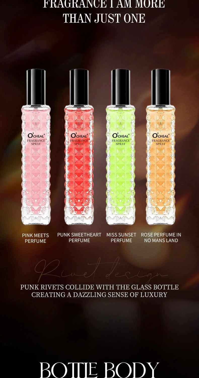 O'CHEAL 35ml Fragrance Spray Perfume Long-lasting Body Spray Men Charm Perfume Fragrance Lasting Pheromones Attract Women Unisex