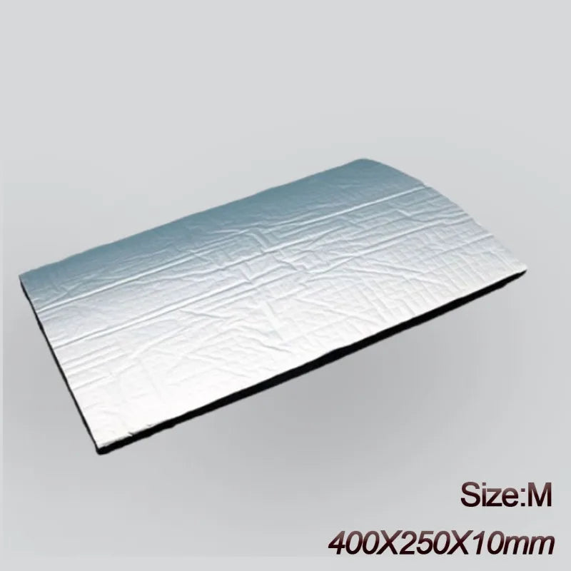Car Sound Deadening Mat 5mm 10mm Heat Noise Insulation Pad 2000x500mm 250x400mm Hood Roof Door Wall Acoustic Foam Accessory
