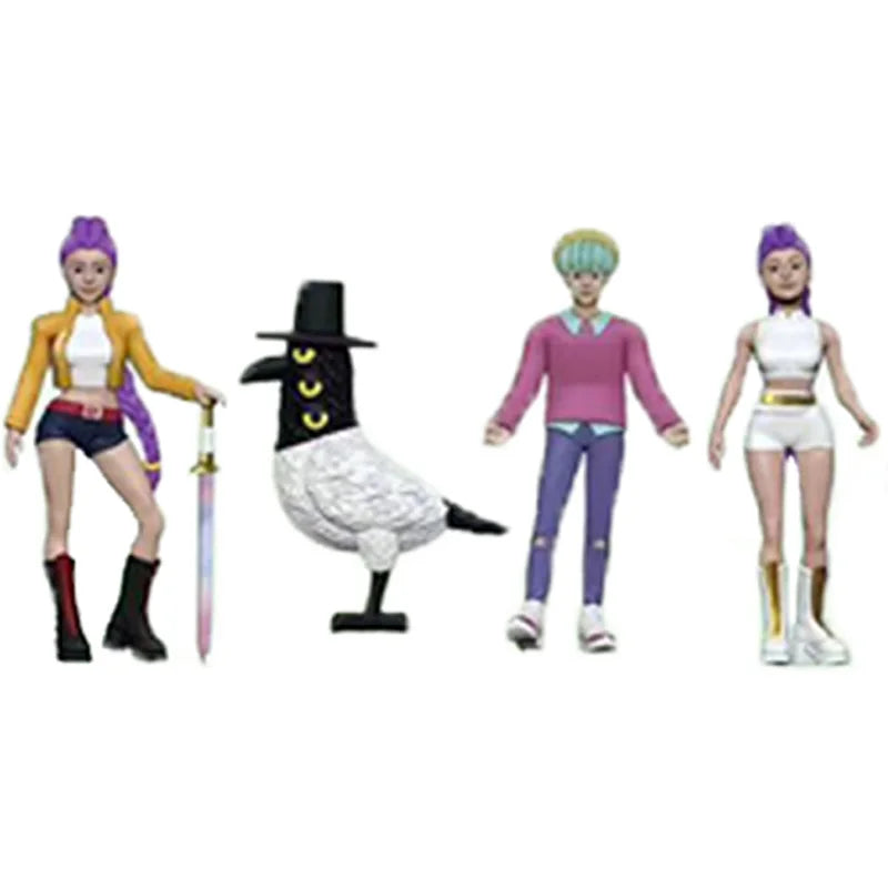 18pcs Kpop Demon Hunters blind box Figure Toy Derpys Tiger Rumi Mira Zoey Sussy Figurine Doll For Fans Christmas birthday Gift