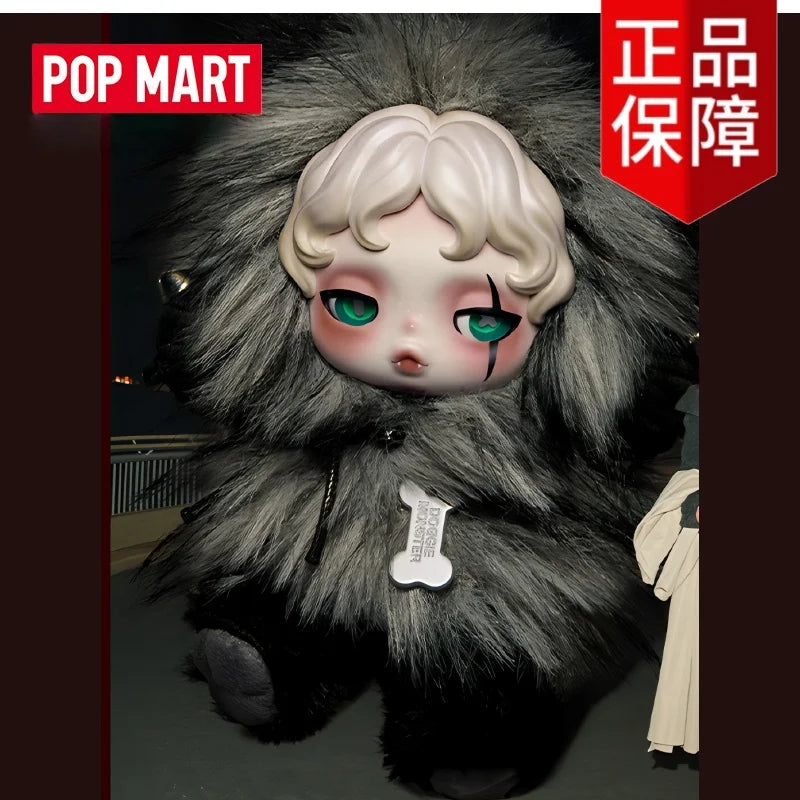 Original Popmart Skullpanda V3 You Found Me Series Trend Blind Box Doll Bag Pendant Surprised Box Toy Emotion Soothing Doll Gift