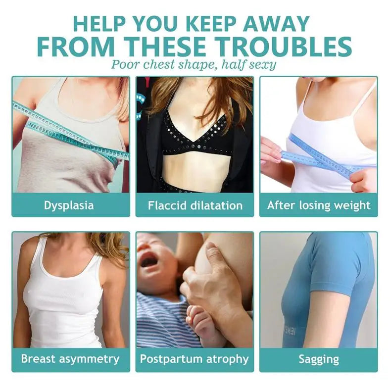 Fast Growth Breast Enlargement Cream Lift Firm Breast Improve Sagging Massage Chest Rapidly Body Moisturizing Smooth Bright Care