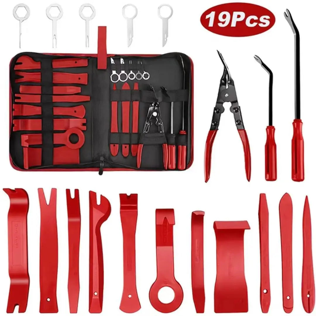 Car Hand Tool Set Car Disassembly Tools Kit Stereo Repair DVD Repair Tool Dashboard Removal Tools Interior Plastic Trim Panel
