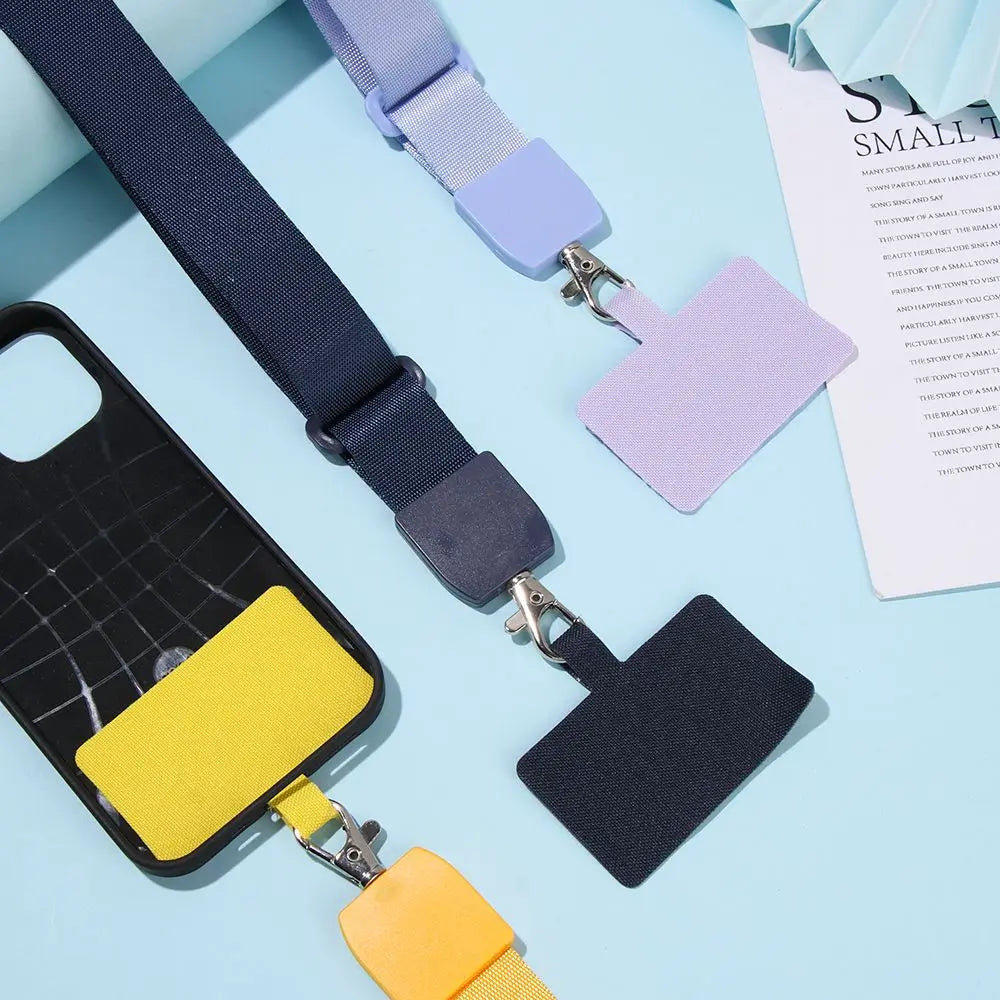 Neck Strap Lanyard for Mobile Phone Rope Anti-lost Keys Mobile Phone Straps Holder Neck Strap Hang Rope Lanyard Patch Card