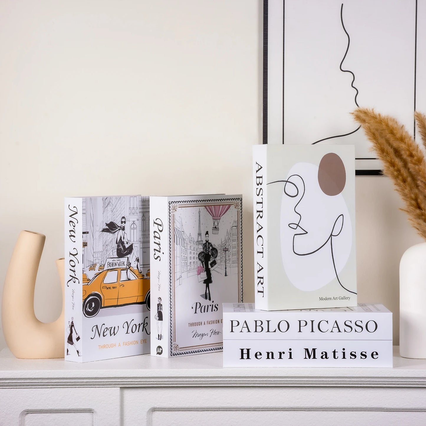 Luxury Home Decoration Fake Book Fashion Living Room Decoration Coffee Table Bedroom Interior Items Modern Book Box Decoration