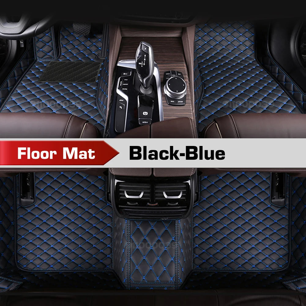 Car floor mats for AUDI Q7 (Seven seats) 2006 2007 2008 2009 2010 2011 2012 2013 2014 2015 2016-2025 Custom foot Pads automobile