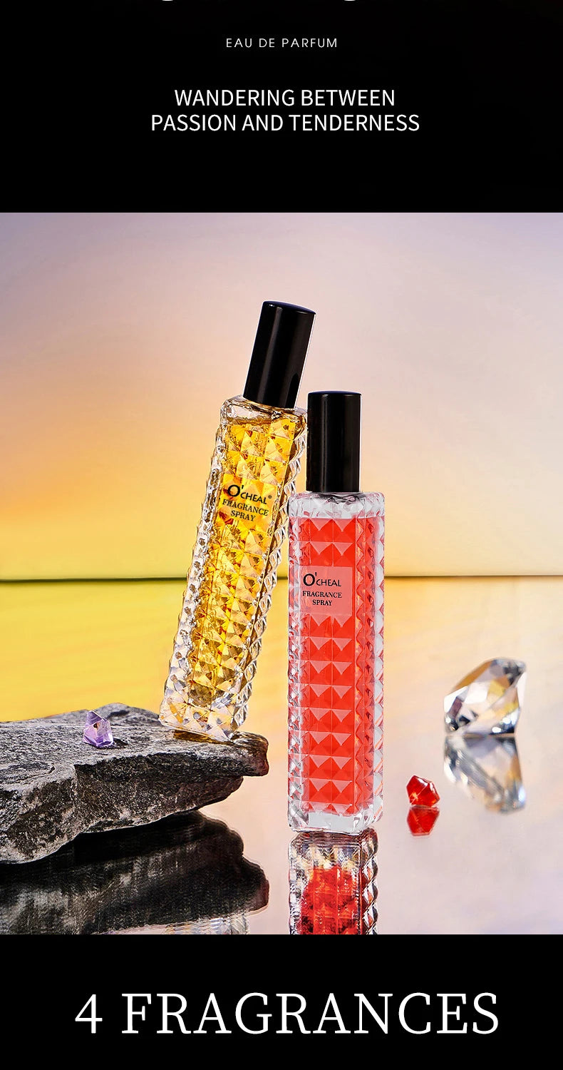 O'CHEAL 35ml Fragrance Spray Perfume Long-lasting Body Spray Men Charm Perfume Fragrance Lasting Pheromones Attract Women Unisex