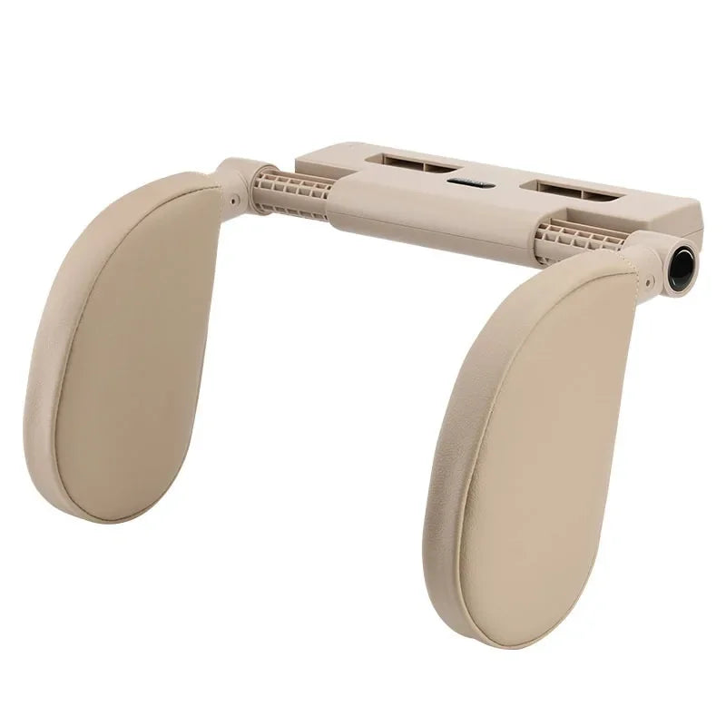 Adjustable Car Interior Pillow U-Shaped Memory Foam Neck Support Headrest for Kids Travel Sleep Creative Auto Accessory