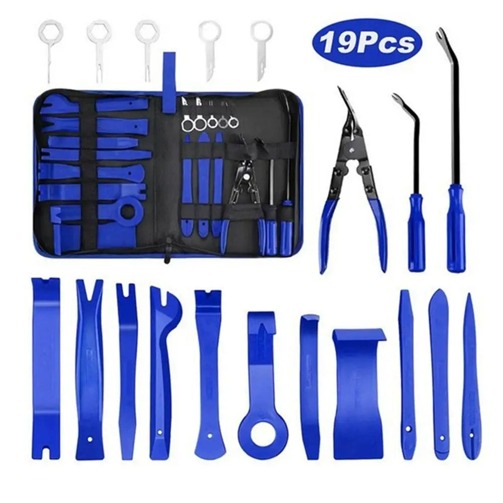 Multifunctional Auto Trim Removal Tool Car Door Panel Dash Audio Radio Removal Tools Kit Auto Upholstery Pry Tools Repair Kits