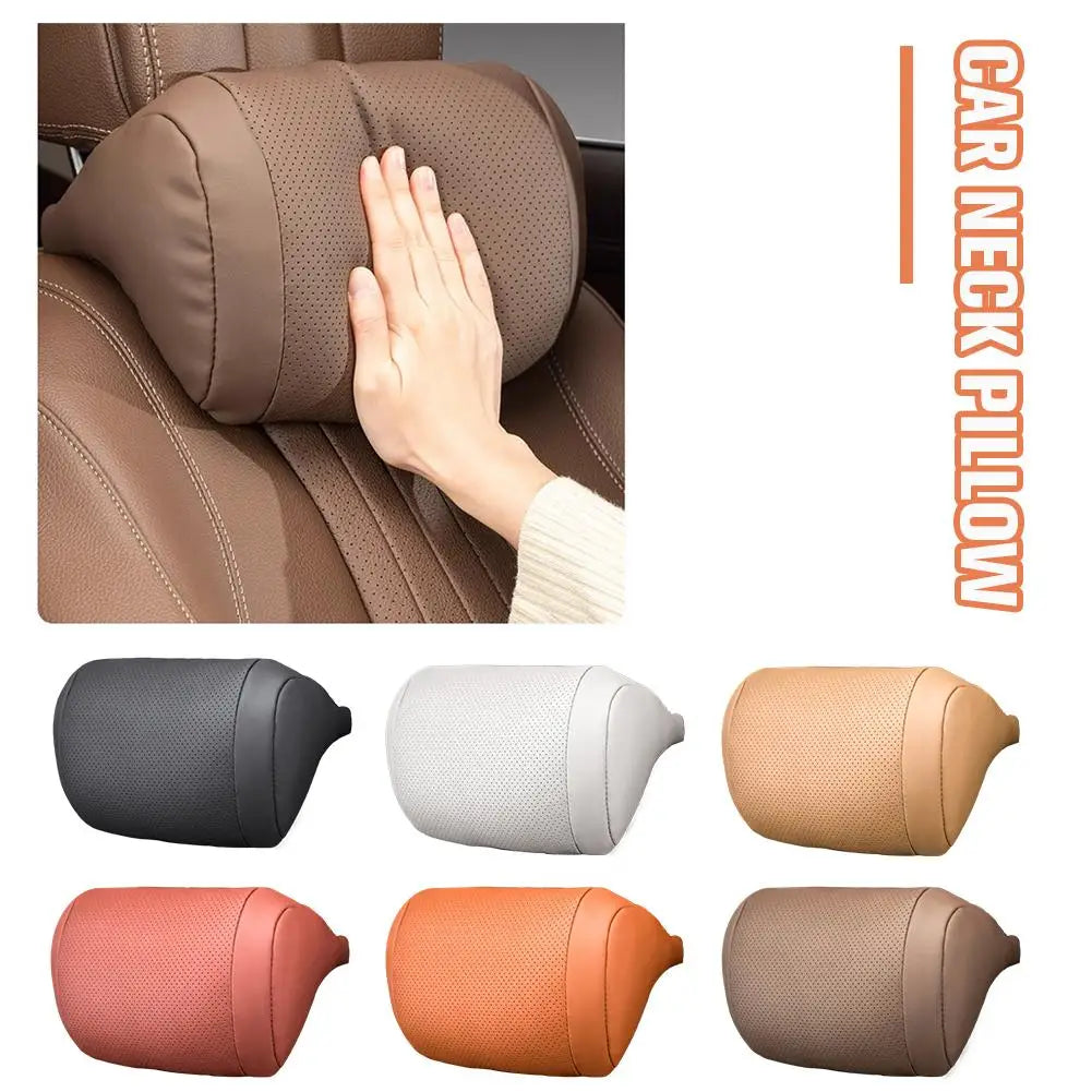 Memory Foam Car Headrest Neck Support Breathable Easy To Install Multiple Colors Available Car Accessory Headrest