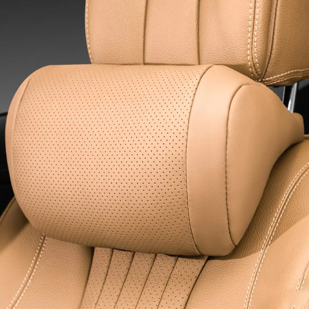 Memory Foam Car Headrest Neck Support Breathable Easy To Install Multiple Colors Available Car Accessory Headrest