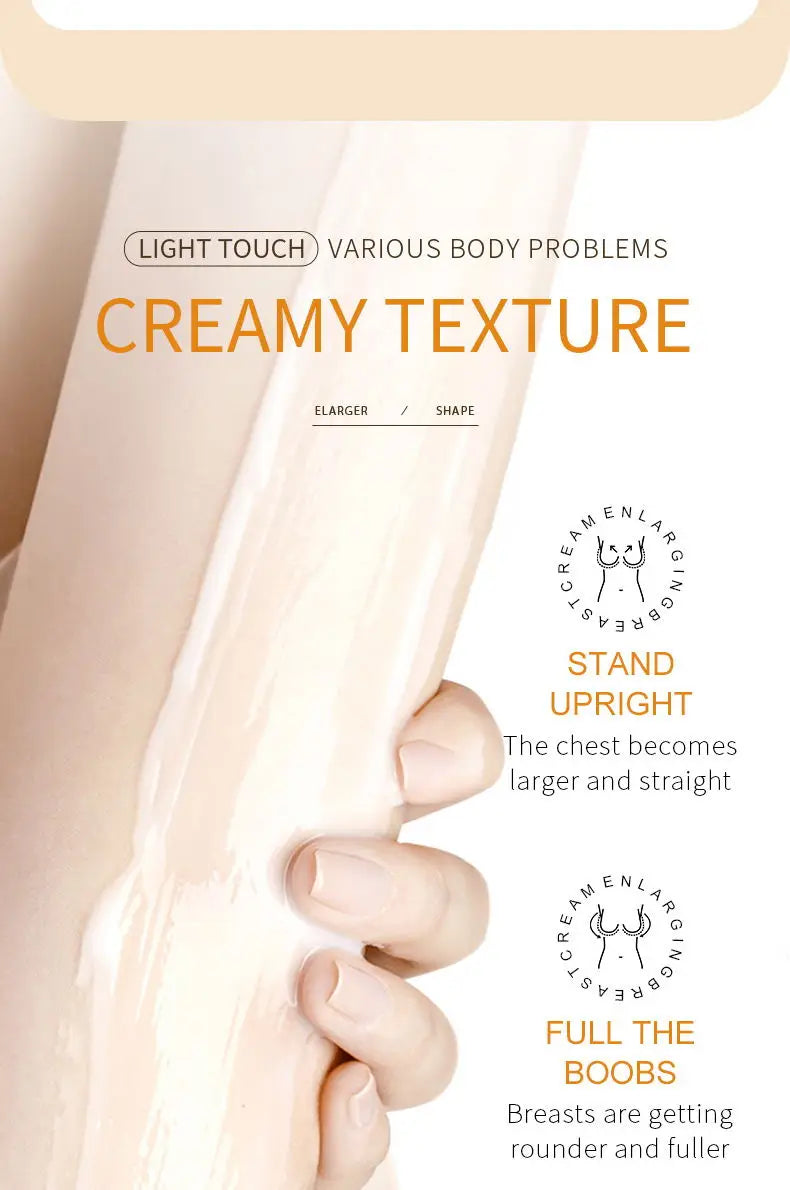 Fast Growth Breast Enlargement Cream Lift Firm Breast Improve Sagging Massage Chest Rapidly Body Moisturizing Smooth Bright Care