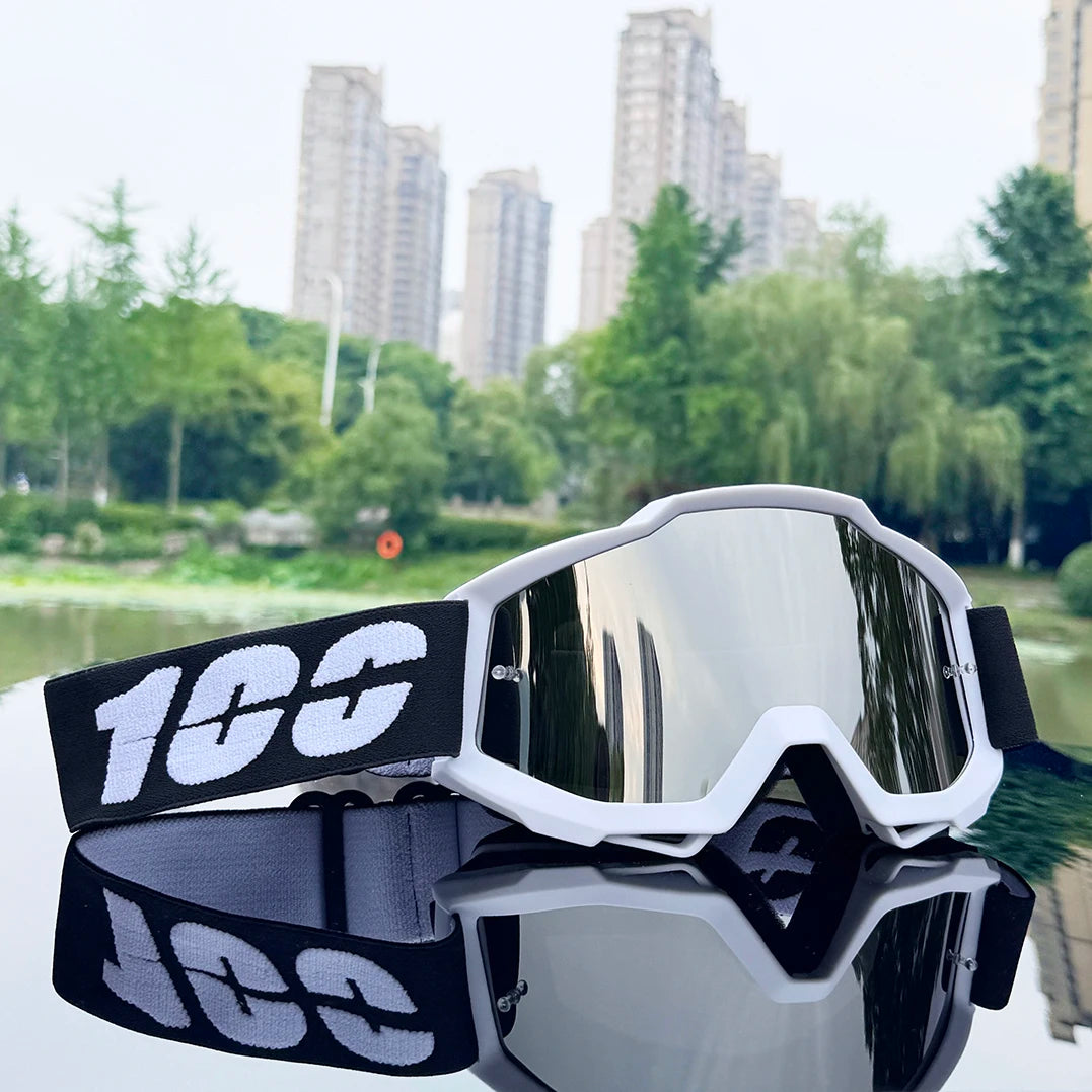 100 Motocross Glasses Man MTB ATV Mask Windproof Protection Skiing Cycling Racing Off-Road Goggles Motorcycle Sunglasses