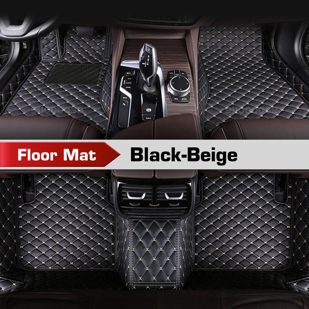 Car floor mats for AUDI Q7 (Seven seats) 2006 2007 2008 2009 2010 2011 2012 2013 2014 2015 2016-2025 Custom foot Pads automobile