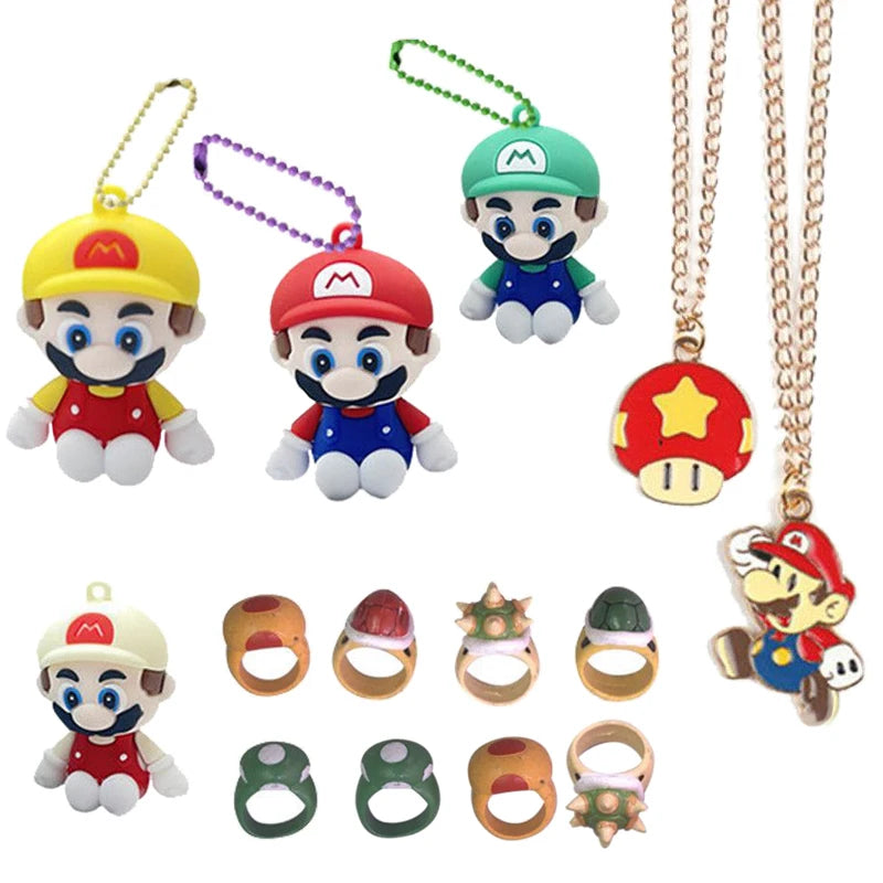 24pcs/Set Super Mario Advent Calendar Anime Action Figure PVC Model Dolls Christmas Calendar Toys For Children